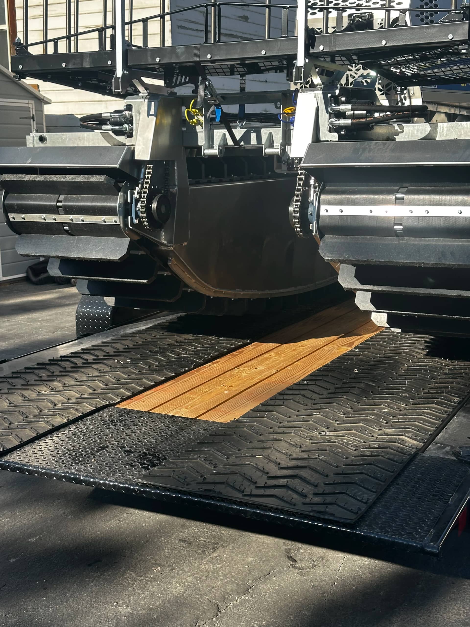 Harvest deck in motion by The Water Raptor