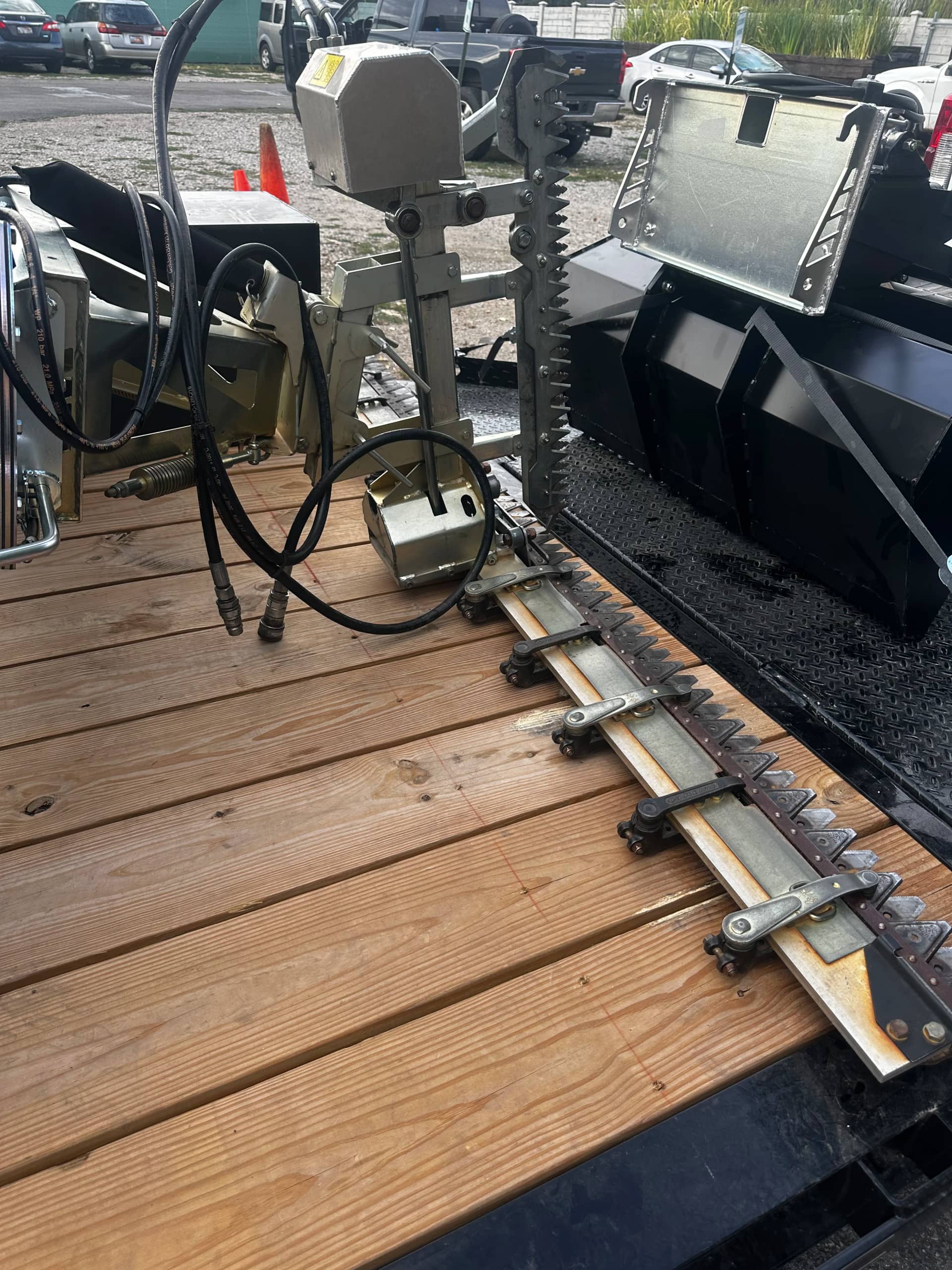 Algae blanket removal by The Water Raptor