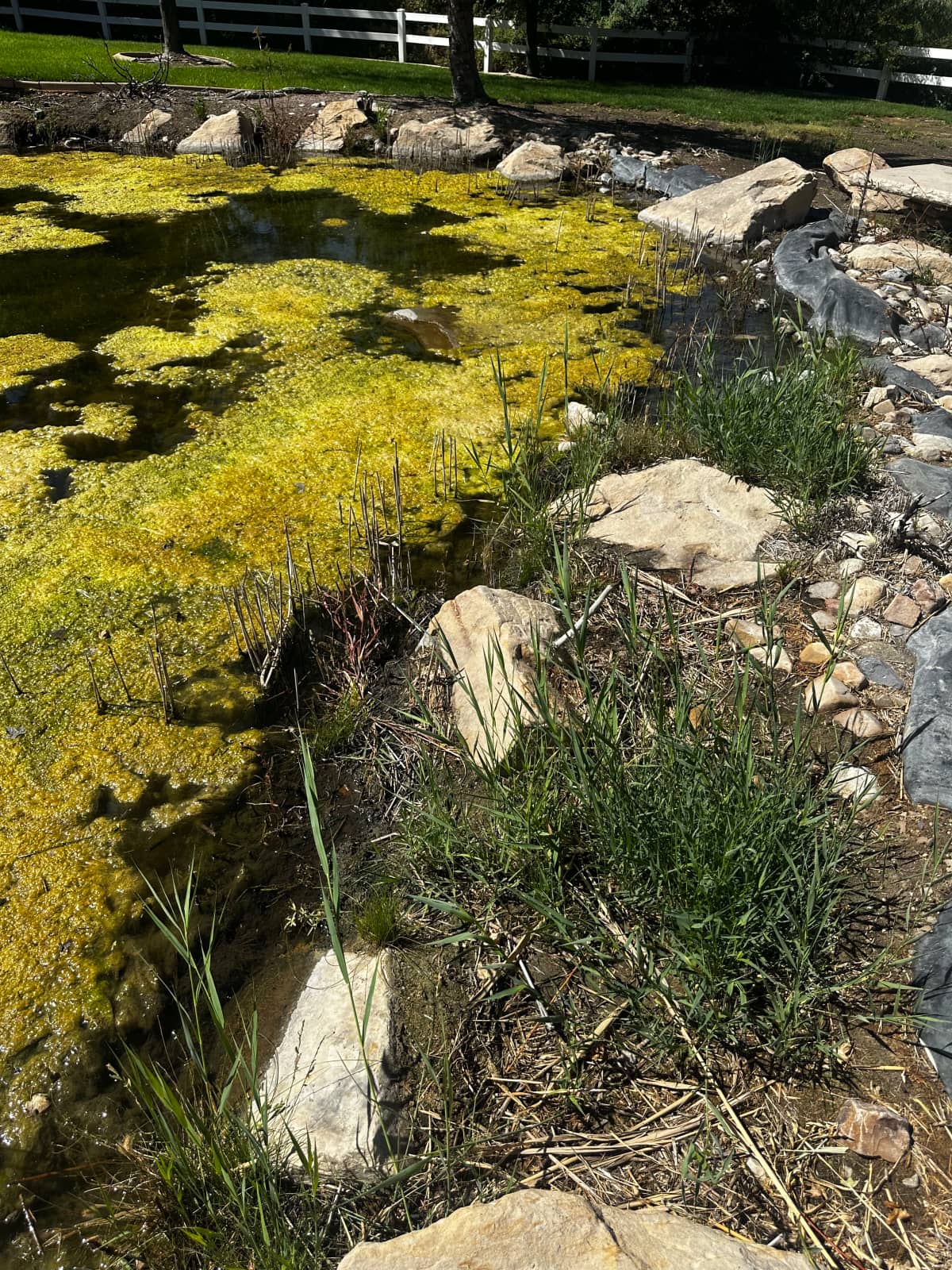 Crew prepping maintenance deck