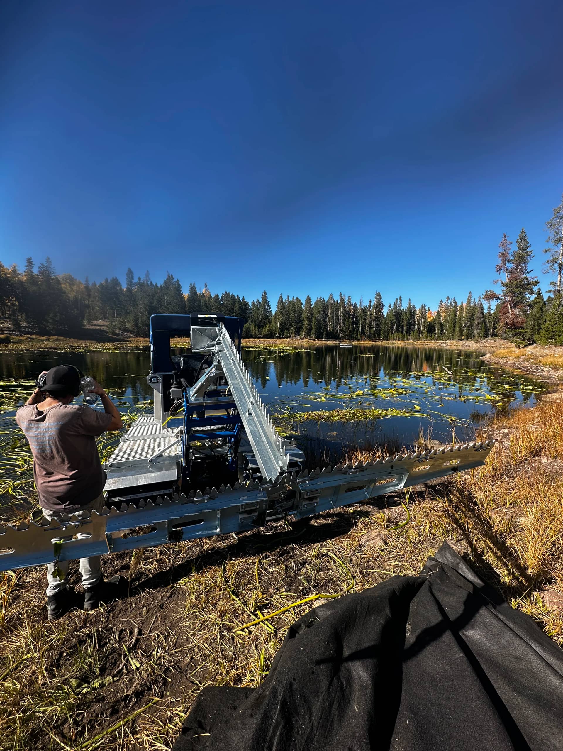 Stormwater basin clarity reset